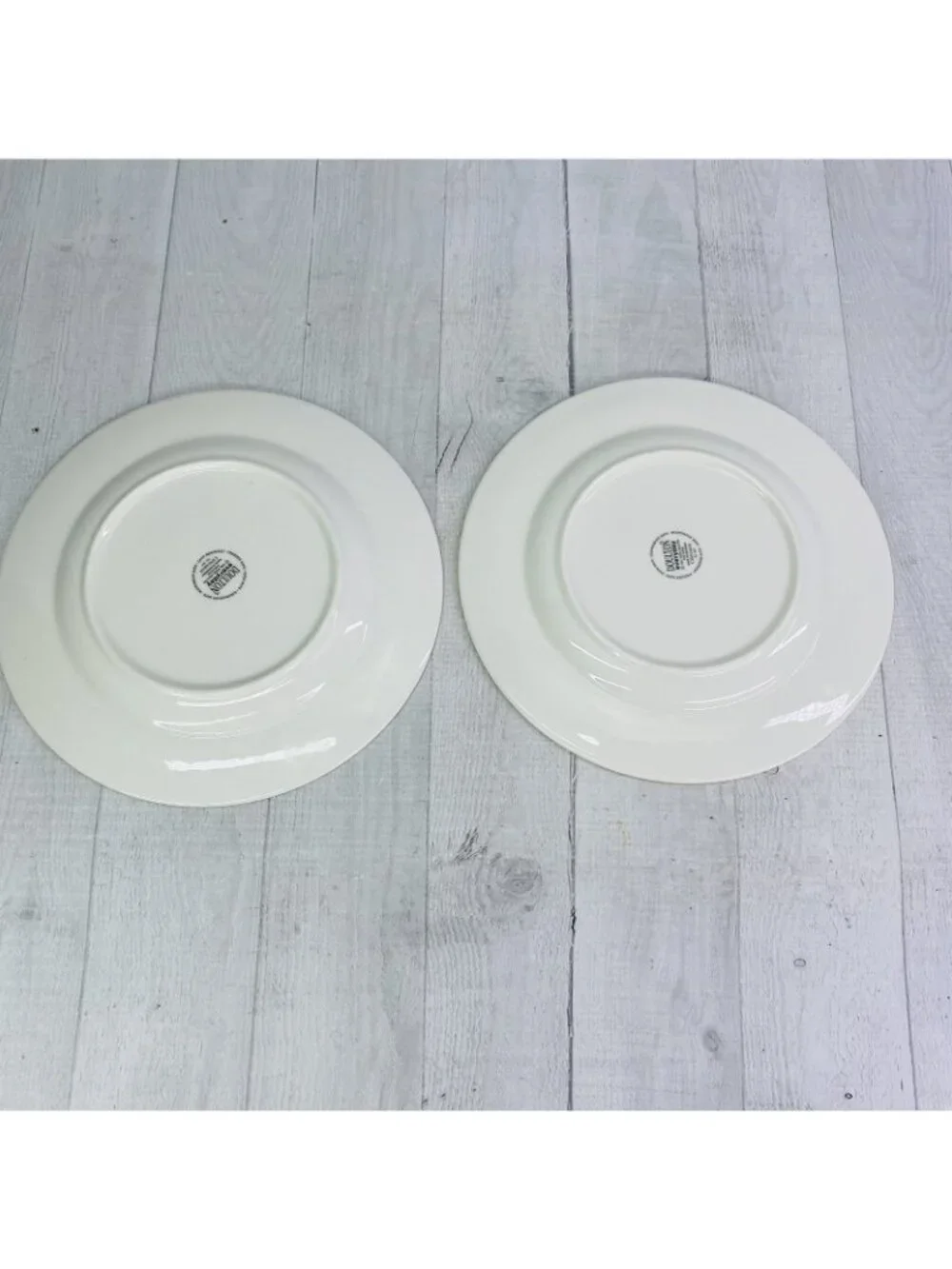 Royal Doulton  CINNABAR Fine China Floral Rim Chip Resistance Lunch Plate Set 4